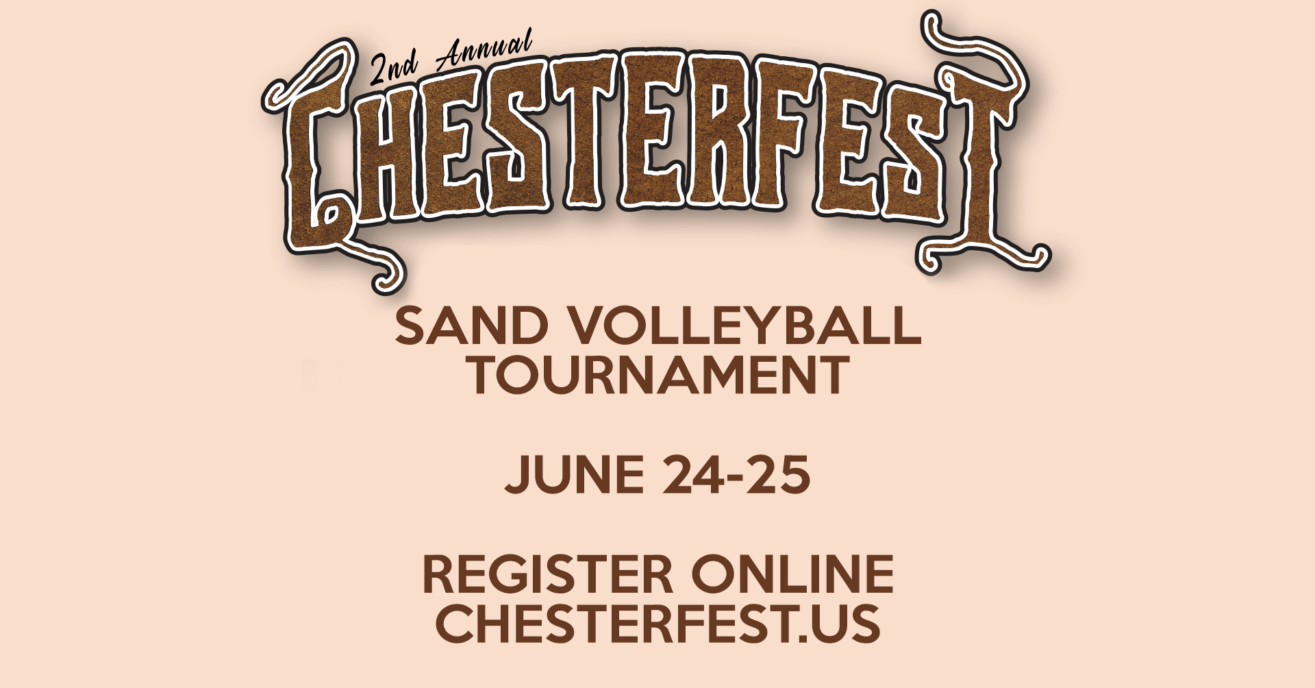 Chesterfest 2022 Sand Volleyball Tournament in Chester Nebraska